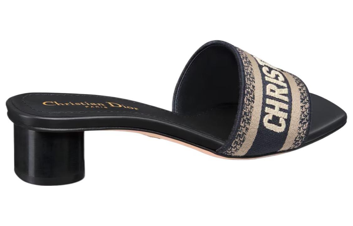 Shop (W) 迪奥 Dway 拖鞋 '海军蓝' KCQ915ERC_S56B