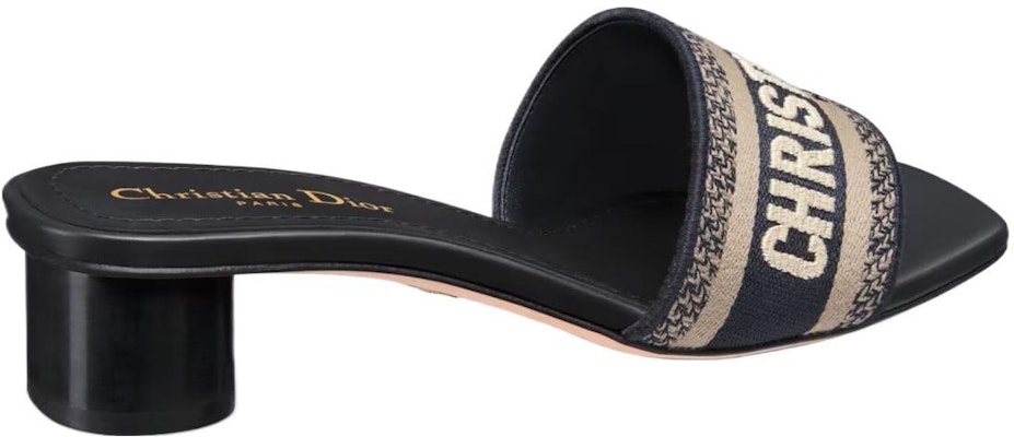 (Women) Dior Dway Slide 'Navy' KCQ915ERC_S56B Shop (Women) Dior Dway Slide 'Navy' KCQ915ERC_S56B