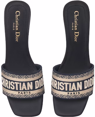 (Women) Dior Dway Slide 'Navy' KCQ915ERC_S56B Purchase (Women) Dior Dway Slide 'Navy' KCQ915ERC_S56B
