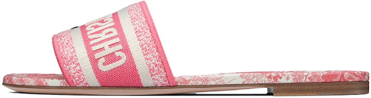 (Women) Dior Dway Slide 'Pink White' KCQ209TJE_S61W (Women) Dior Dway Slide 'Pink White' KCQ209TJE_S61W