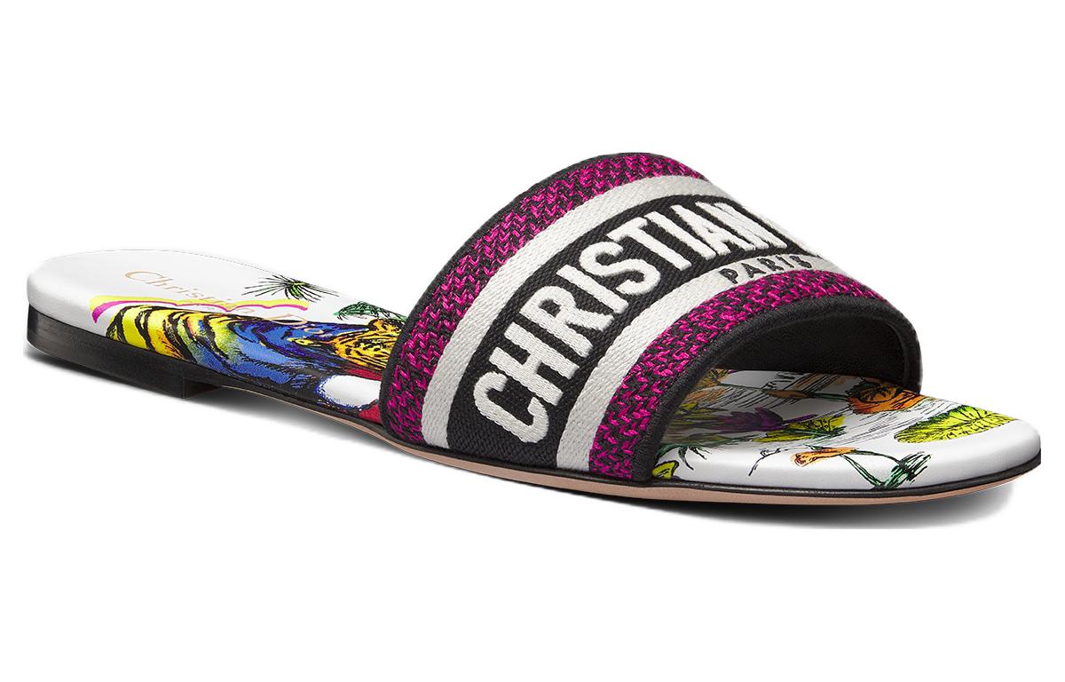 (W) Dior Dway Slide 'Purple White' 圖 3