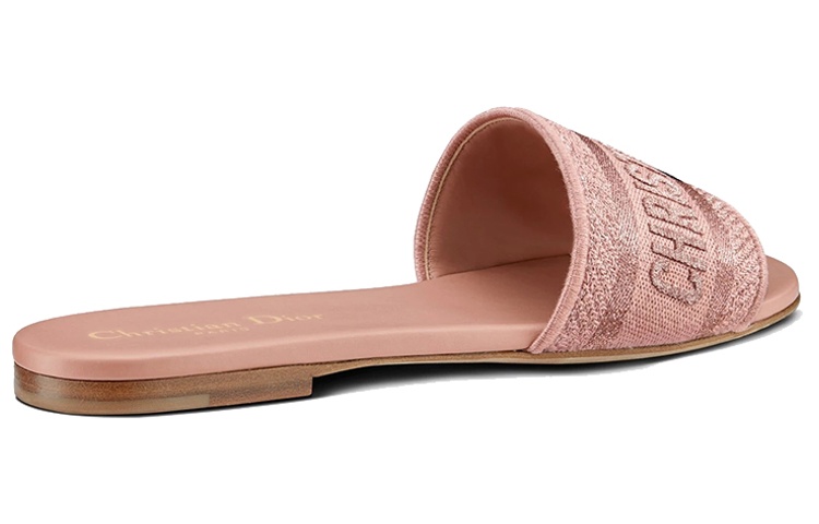 (W) Dior Dway Slide 'Rose Pink Embroidery' 圖 4