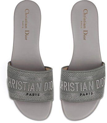 (Women) Dior Dway Slide 'Silver Fashion' KCQ209ELF_S75K Shop (Women) Dior Dway Slide 'Silver Fashion' KCQ209ELF_S75K