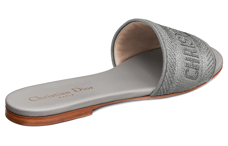 (W) Dior Dway Slide 'Silver Fashion' 圖 5