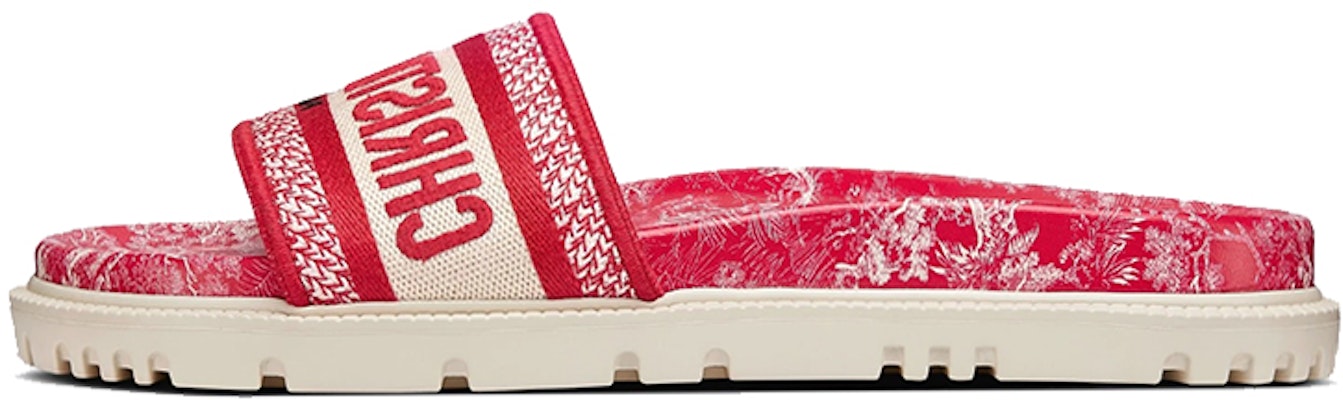 (W) Sandal Dior DWay 'Toile de Jouy Bunga Bordir - Merah' KCQ550TJE-S32W Buy (W) Sandal Dior DWay 'Toile de Jouy Bunga Bordir - Merah' KCQ550TJE-S32W