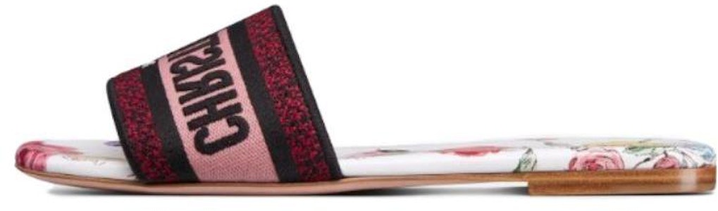 (W) Dior Dway 拖鞋 '白色舒适休闲' KCQ209FCE_S43L Buy (W) Dior Dway 拖鞋 '白色舒适休闲' KCQ209FCE_S43L