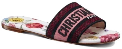 DIOR迪奧 Dway 舒適休閒 一字拖鞋 女款 白色 Lookbook DIOR迪奧 Dway 舒適休閒 一字拖鞋 女款 白色