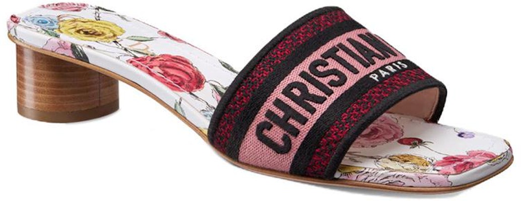 (W) Dior Dway Sandal 'Putih Pink' KCQ902FCE_S43L Order (W) Dior Dway Sandal 'Putih Pink' KCQ902FCE_S43L