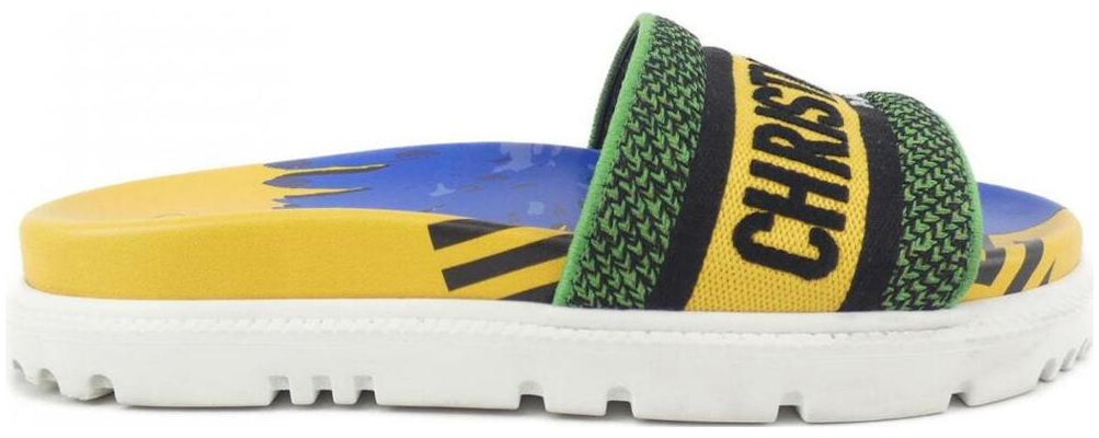 (W) 디올 드웨이 슬라이드 "옐로우 자수 로고" (Dior Dway 슬라이드 "옐로우 자수") KCQ550FFE_S28Y Order (W) 디올 드웨이 슬라이드 "옐로우 자수 로고" (Dior Dway 슬라이드 "옐로우 자수") KCQ550FFE_S28Y