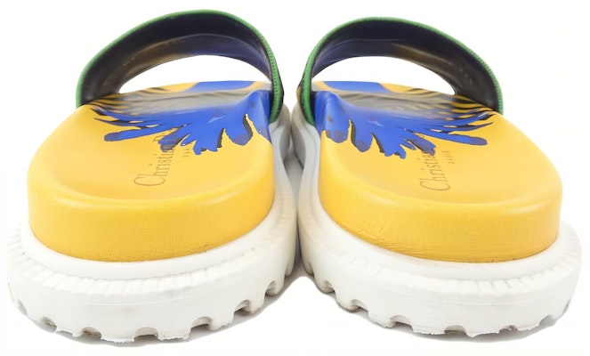 (W) 디올 드웨이 슬라이드 "옐로우 자수 로고" (Dior Dway 슬라이드 "옐로우 자수") KCQ550FFE_S28Y Shop (W) 디올 드웨이 슬라이드 "옐로우 자수 로고" (Dior Dway 슬라이드 "옐로우 자수") KCQ550FFE_S28Y