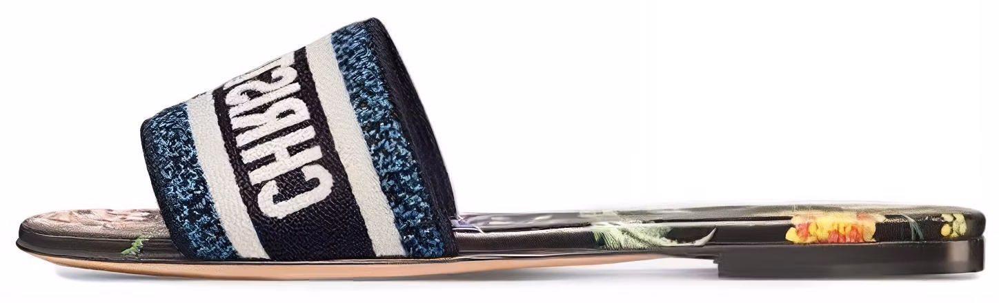 women-dior-dway-slide-black-multicolor-embroidered-cotton-kcq-209-fwy-s900