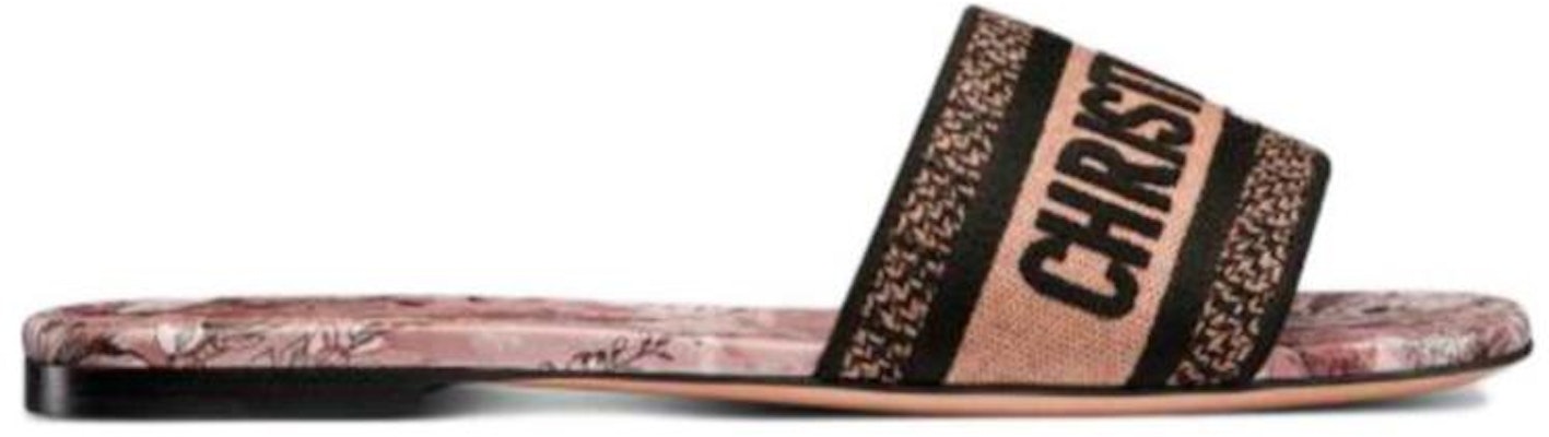 (Women) Dior Dway Slide Sandal 'Black Pink Orange Multicolor' KCQ209JMY_S28Z Order (Women) Dior Dway Slide Sandal 'Black Pink Orange Multicolor' KCQ209JMY_S28Z