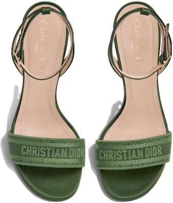(W) Sandal Dior Dway 'Hijau' KCQ853SBS_S11H Shop (W) Sandal Dior Dway 'Hijau' KCQ853SBS_S11H