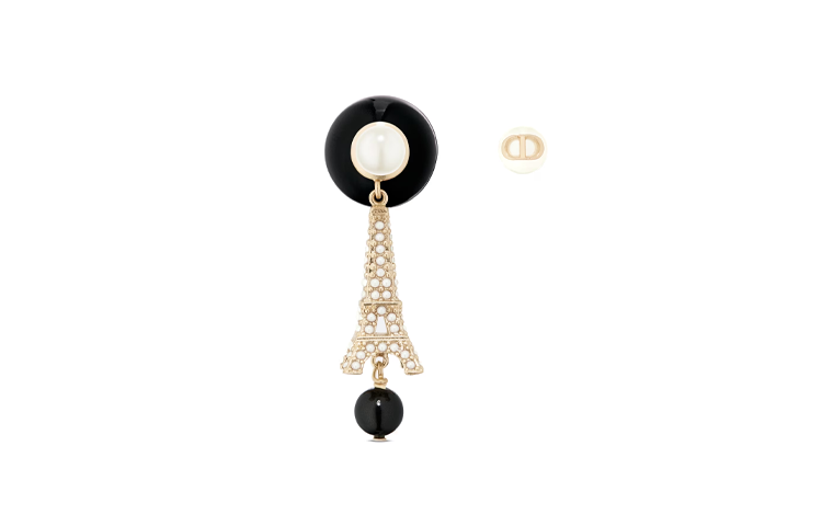 (Women) DIOR Eiffel Tower Earrings  Black E2833WOMRS-D307 圖 4