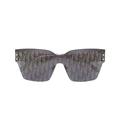 (Women) Dior Embossed Logo Irregular Purple Sunglasses for Women. CDCLUBM4U30B8000