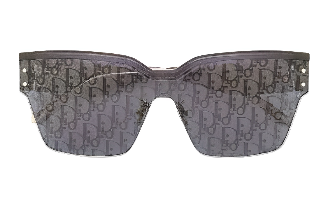 (Women) Dior Embossed Logo Irregular Purple Sunglasses for Women. CDCLUBM4U30B8000 圖 2