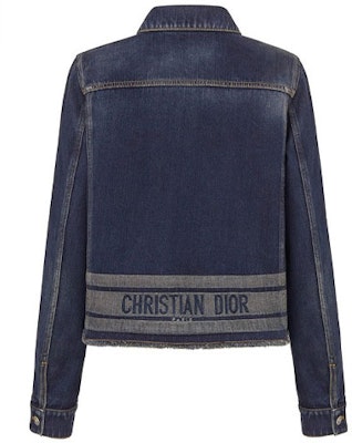 (Women) DIOR Embroidered Bee Denim Jacket Blue. 142V11B3394-X5651 Lookbook (Women) DIOR Embroidered Bee Denim Jacket Blue. 142V11B3394-X5651