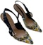 Lookbook (W) Dior Kasut Tumit Tinggi Sulam Riben 'Pelbagai Warna' KDP513KEF_S24H
