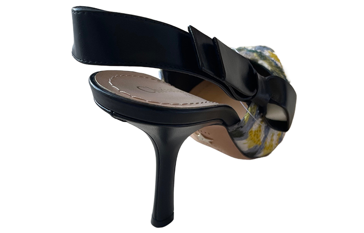 Purchase (W) Dior Tacones Altos de Aguja con Lazo Bordado 'Multicolor' KDP513KEF_S24H