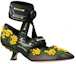 Lookbook (W) Kasut Tinggi Fabrik Sulaman Dior 'Hitam Kuning' KDP965GWE_S56X