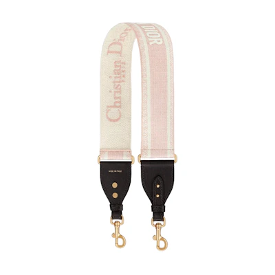(Women) DIOR Embroidered Fashion Shoulder Strap Pink for Women. S8540CBTE