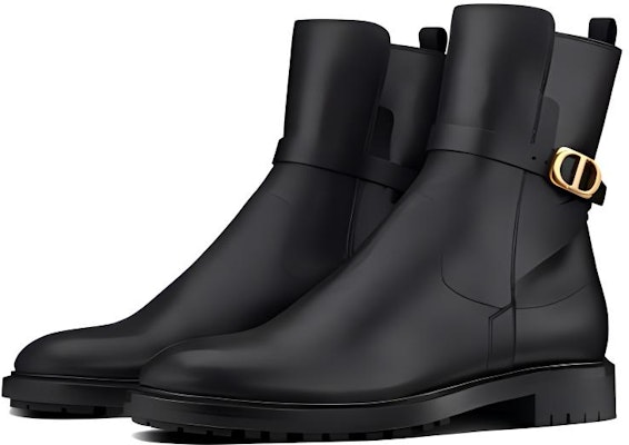 (Women) Dior Empreinte 'Black Short Boot' KDI613VEA_S900 Lookbook (Women) Dior Empreinte 'Black Short Boot' KDI613VEA_S900