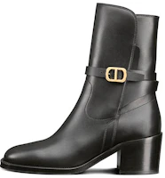 (Women) Dior Empreinte Ankle Boot 'Black Calfskin' KDI717VEA_S900 (Women) Dior Empreinte Ankle Boot 'Black Calfskin' KDI717VEA_S900