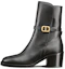 Buy (W) Dior 黑色小牛皮 Empreinte 短靴 KDI717VEA_S900