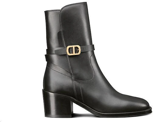 (W) Dior 黑色小牛皮 Empreinte 短靴 KDI717VEA_S900 Order (W) Dior 黑色小牛皮 Empreinte 短靴 KDI717VEA_S900