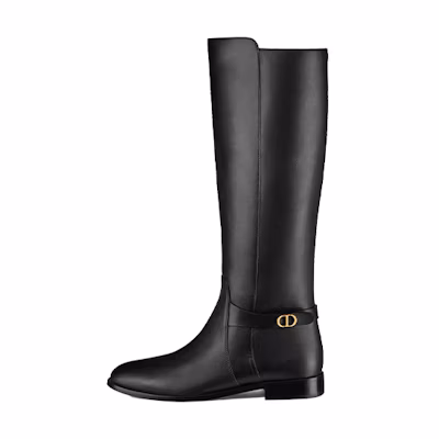 (W) Dior Empreinte Ankle Boots 'Black'