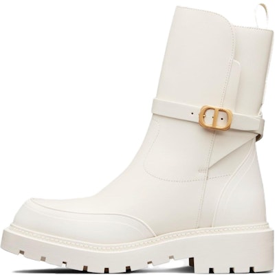 (Women) Dior Empreinte Boot 'White Leather' KCI866CRU_S03W Buy (Women) Dior Empreinte Boot 'White Leather' KCI866CRU_S03W