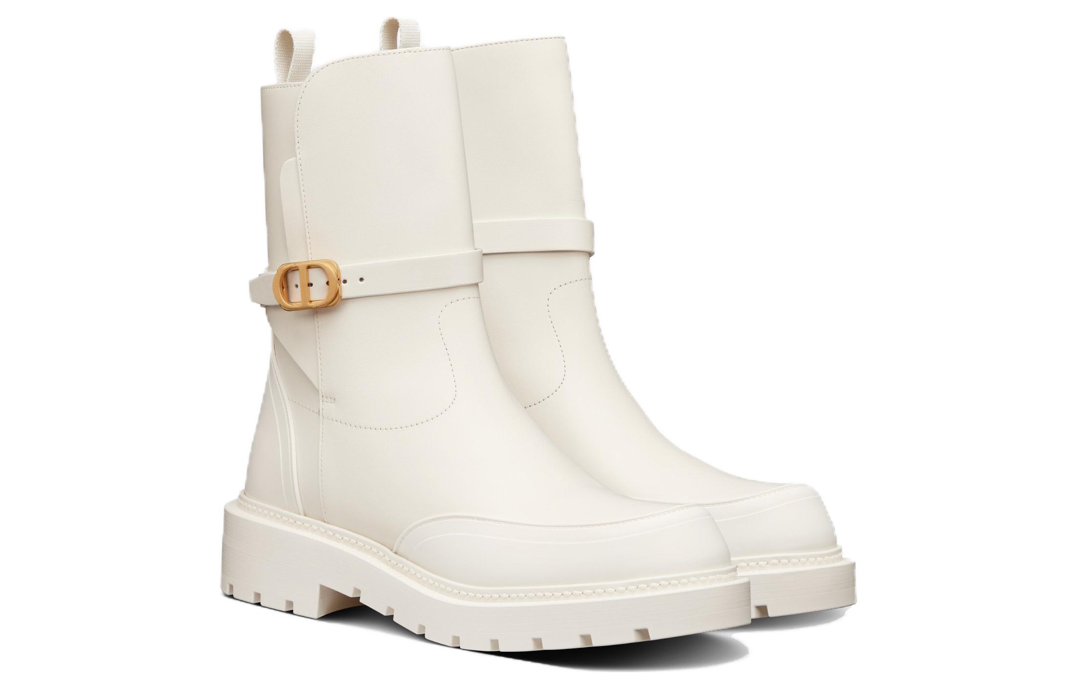 Order (W) Dior Empreinte Boot 'Kulit Putih' KCI866CRU_S03W