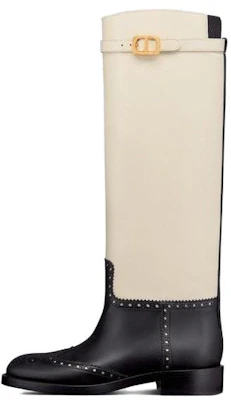 (W) Bottes Montantes Dior Empreinte ''Logo CD Noir et Blanc'' KDI829VEA_S11X Buy (W) Bottes Montantes Dior Empreinte ''Logo CD Noir et Blanc'' KDI829VEA_S11X