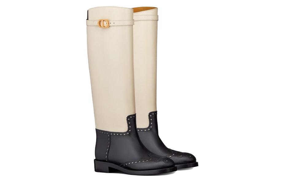 Lookbook (W) Bottes Montantes Dior Empreinte ''Logo CD Noir et Blanc'' KDI829VEA_S11X