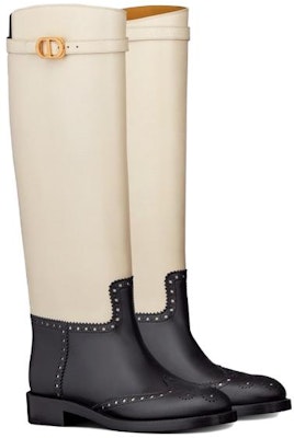 (Women) Dior Empreinte High Top Boot 'CD Logo Black and White' KDI829VEA_S11X Lookbook (Women) Dior Empreinte High Top Boot 'CD Logo Black and White' KDI829VEA_S11X