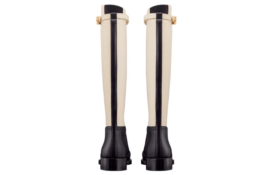 Purchase (W) Bottes Montantes Dior Empreinte ''Logo CD Noir et Blanc'' KDI829VEA_S11X