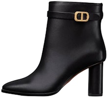 (Women) Dior Empreinte Leather Bootie 'Black' KCI841VEA_S900 (Women) Dior Empreinte Leather Bootie 'Black' KCI841VEA_S900