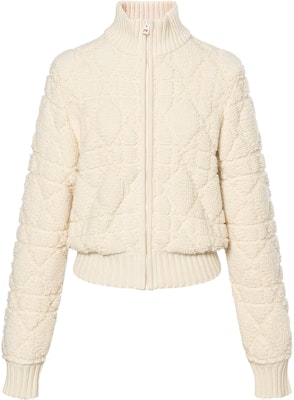(W) DIOR ESSENTIAL FW22 Jaket Knit Wool Zip-Up - Putih Gading 254V20AM340-X0200 Buy (W) DIOR ESSENTIAL FW22 Jaket Knit Wool Zip-Up - Putih Gading 254V20AM340-X0200