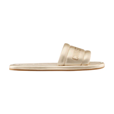 (W) Dior Every-D Slide 'Pale Gold'