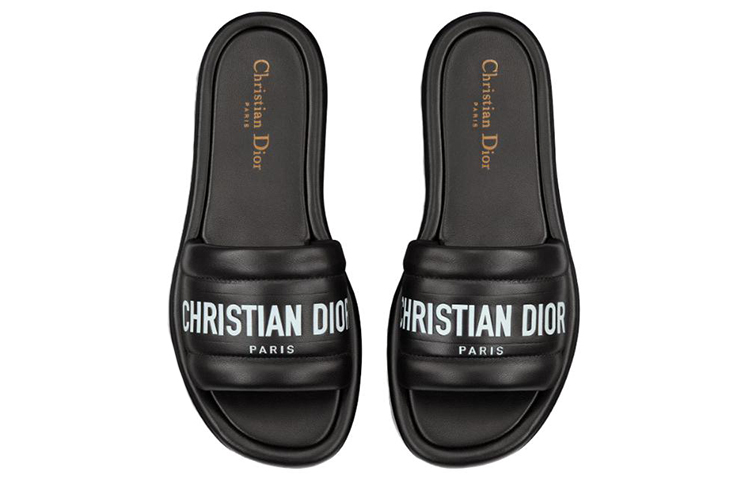 Purchase (W) Dior Every-D Ciabatte Nero KCQ861LBO_S900