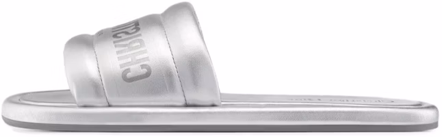 (Women) Dior Every-D Leather Slides 'Silver Logo' KCQ861LBY_S59K (Women) Dior Every-D Leather Slides 'Silver Logo' KCQ861LBY_S59K