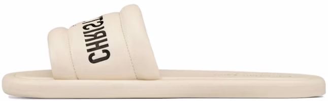 (Women) Dior Every-D Leather White 'Logo Flat Fashion Slide' KCQ861LBO_S03W (Women) Dior Every-D Leather White 'Logo Flat Fashion Slide' KCQ861LBO_S03W