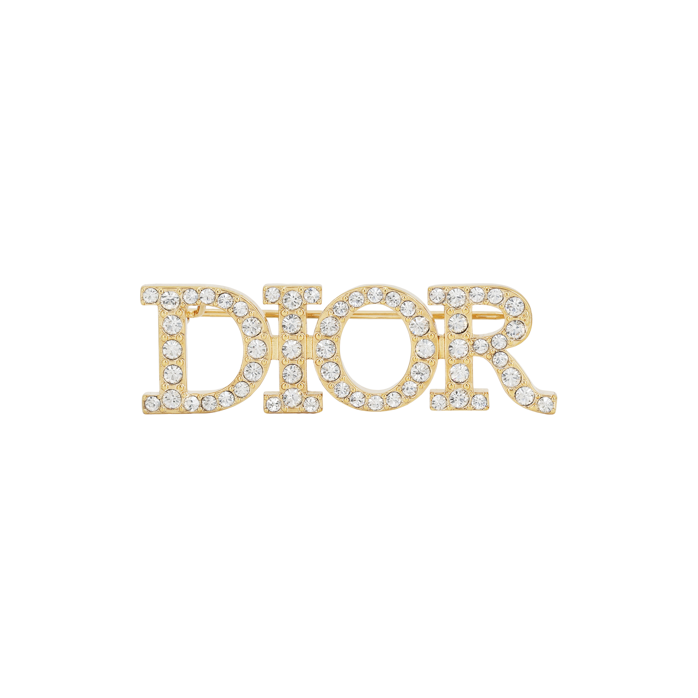 (Women) DIOR Evolution Gold-Plated Metal Brooch V0454DVOCY-D301
