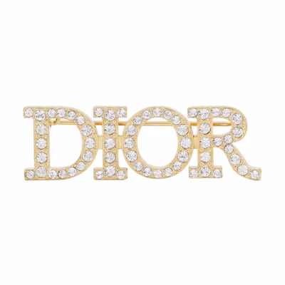 (Women) DIOR Evolution Gold-Plated Metal Brooch V0454DVOCY-D301
