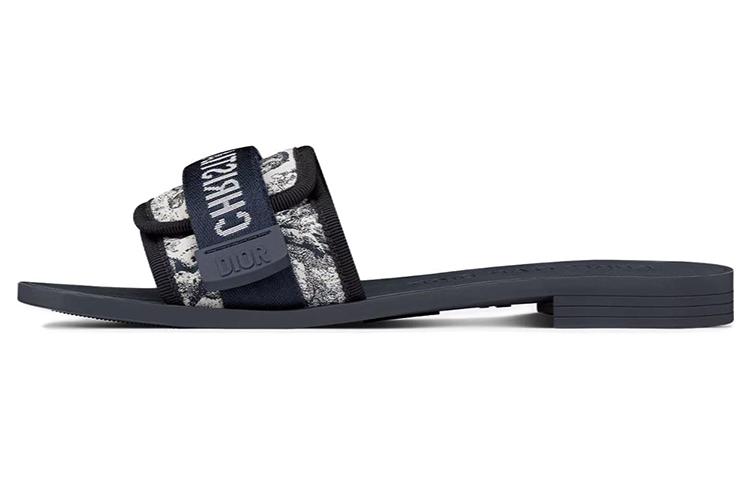 (W) Dior Evolution Slipper 'Deep Blue'