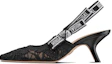 Buy (W) Dior Stoff High Heels ''Schwarz Fashion Vielseitig Stiletto'' 6,5cm KDP944MCM_S900