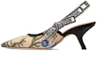 Buy (W) Dior Stoff Stiletto 6.5cm Beige ''Einfacher Stil'' KDP919FEJ_S03J