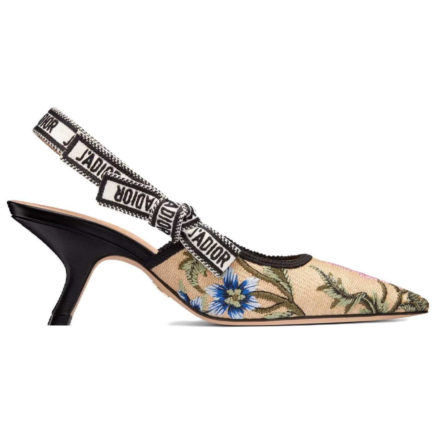 Lookbook (W) Dior Stoff Stiletto 6.5cm Beige ''Einfacher Stil'' KDP919FEJ_S03J