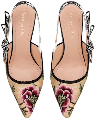 (W) Dior Stoff Stiletto 6.5cm Beige ''Einfacher Stil'' KDP919FEJ_S03J Purchase (W) Dior Stoff Stiletto 6.5cm Beige ''Einfacher Stil'' KDP919FEJ_S03J