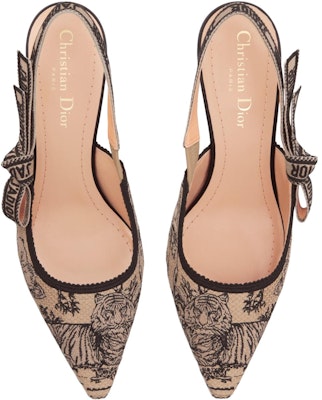 (Women) Dior Fabric Stiletto High Heel 6.5cm 'Beige Black' KDP866VOY_S37U Shop (Women) Dior Fabric Stiletto High Heel 6.5cm 'Beige Black' KDP866VOY_S37U